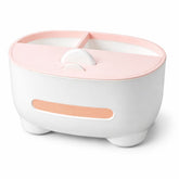 Multi-Functional Tissue Box Cover & Desktop Stationery Organizer – Pink & White