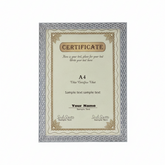 A4 Certificate Template with Elegant Classic Border – Printable Award & Appreciation Certificate Design