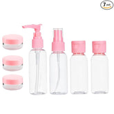 7-Pack Travel Toiletry Bottle Set
