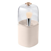 GlamCase – White & Green Lipstick Storage Box