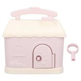 Pink House-Shaped Piggy Bank