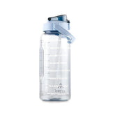 Transparent Motivational Water Bottle