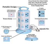 Vertical Smart Charging Tower with 3 ports