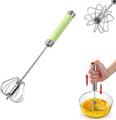 Stainless Steel Semi-Automatic Egg Beater
