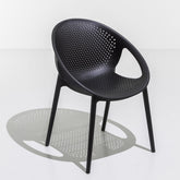 Black Outdoor Chair 01