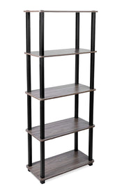 5 Tier shelf | Shelf For Living Bed Room Home Office Multipurpose Storage Shelves & Display Organizer W/ Utility Storage For Home