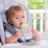 300ML Sipper Bottle for kids, BPA Free Anti-Spill Sippy Bottle