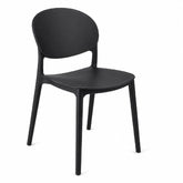 ATOM BLACK CAFE CHAIR