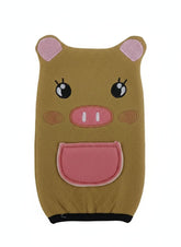 Cute Pink Pig Exfoliating Bath Glove