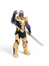 Thanos Action Figure Avengers Hero Series, 30 cm, Gold and Purple