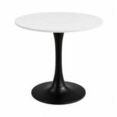 WHITE ROUND CAFE TABLE