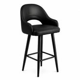 BLACK BAR STOOL 01