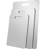 Stainless Steel Chopping Board Double Sided Portable Handle