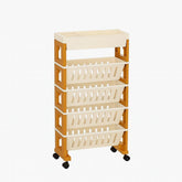 5 Tier Book Rack Storage