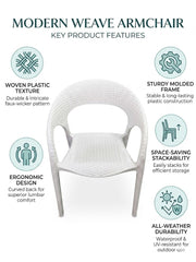 White Outdoor Chair