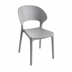 POLO GREY CAFE CHAIR