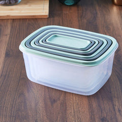 Ash and Light Blue food storage container Box