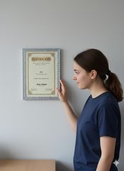 A4 Certificate Template with Elegant Classic Border – Printable Award & Appreciation Certificate Design
