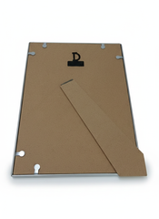 A4 Silver Certificate Frame – Premium Award, Diploma & Document Display Frame for Wall & Table (Vertical/Horizontal)