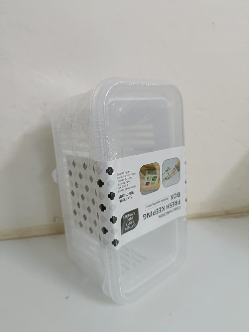 White Fresh Keeping Storage Box