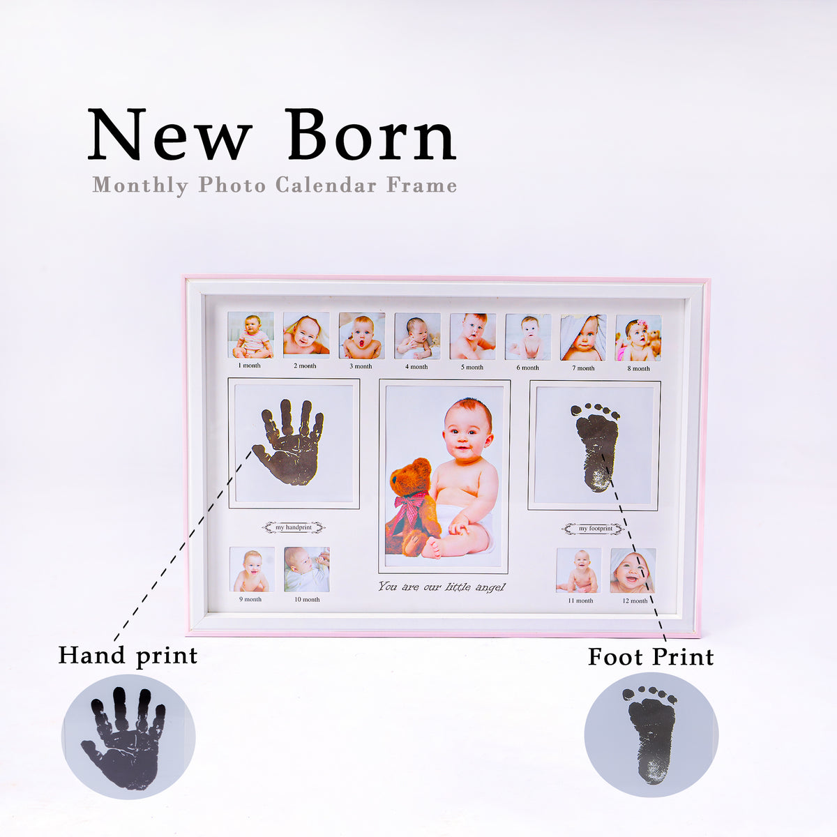 Handprints & Footprints Frame – Memories You Can Hold Onto