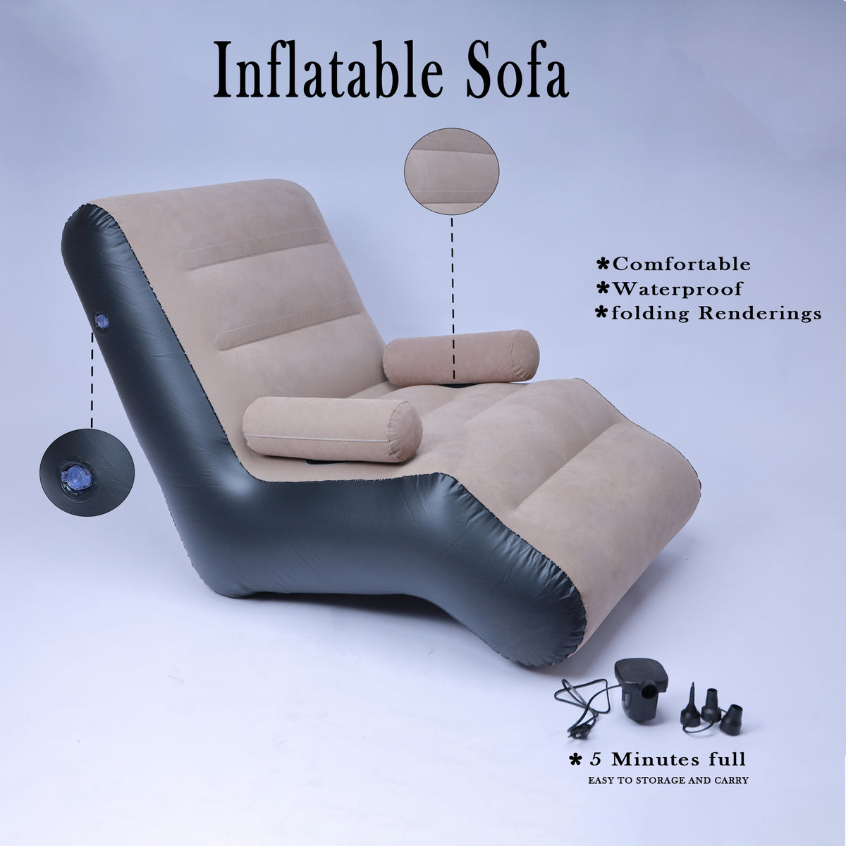 Inflatable Air Sofa – Comfort Anywhere, Anytime