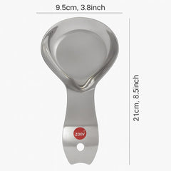 Stainless Steel Spoon Rest, Ladle Holder for Cooking Home Decor Heavy Duty