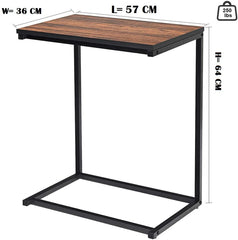 LT 24 24 LAPTOP TABLE BROWN