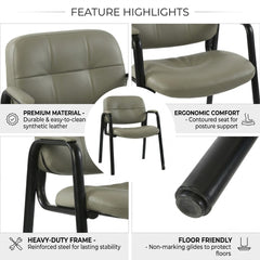 EMBASSY CADBURY 4 LEG GREY