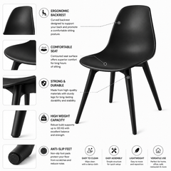 AS CAFE CHAIR BLACK