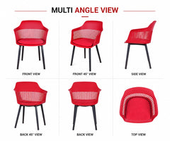 ASTER RED CAFE CHAIR