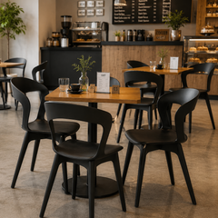 MS CAFE CHAIR BLACK