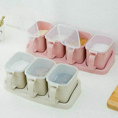 KitchenMate – Multi-Compartment Spice Box