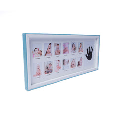 Birthday Baby Handprint & Footprint Frame – A Tiny Touch of Love
