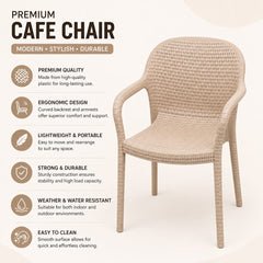 MAX BEIGE OUTDOOR CHAIR