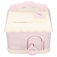 Pink House-Shaped Piggy Bank