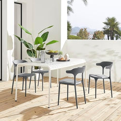 RIO GREY MINI CAFE CHAIR