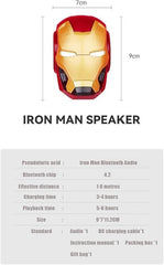 Iron Man Bluetooth speaker