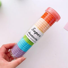 Super Elasticity Tri-Colour Rubber Bands