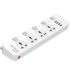 PowerHub – 4 Socket Extension with 4 USB Ports