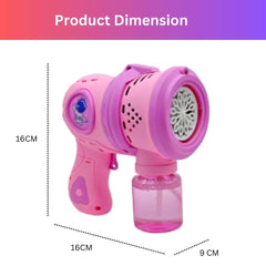 Magical Pink Bubble Gun