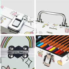 All-in-One Colouring Box – Crayons, Colour Pencils & Sketch Pens