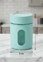 Window Airtight Kitchen Storage Containers |BPA-Free| Perfect for Dry Fruit, Spices, Pulses and Snacks (Set of 2)