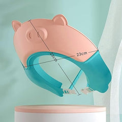 Baby bath hat flexible, and skin-friendly material