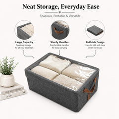 Open & Close Storage Box – Easy Access, Neat Storage