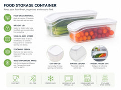 Modern Kitchen Storage Box for Snacks, Vegetables & Essentials