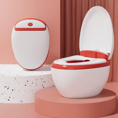 TinySeat – Kids Toilet Seat (White & Red)
