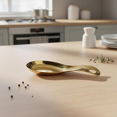 Cuisine Art Stainless Steel Spoon Rest Kitchen Tableware Spatula Holder Soup