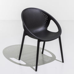 Black Outdoor Chair 01