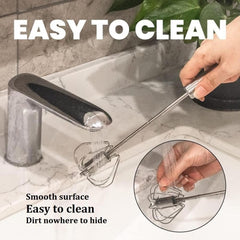 Stainless Steel Semi-Automatic Egg Beater